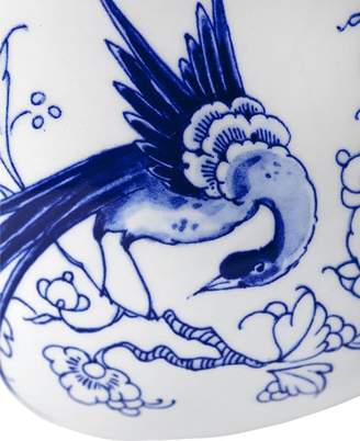 Royal Delft Container With Internal Mirror