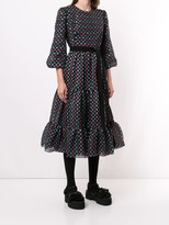 Thumbnail for your product : Erdem Flared Fil-Coupé Dress