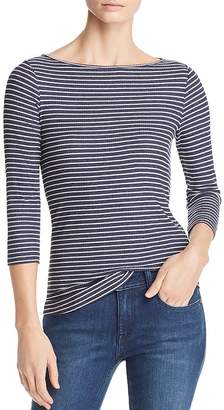 Three Dots Hyannis Striped Top - 100% Exclusive