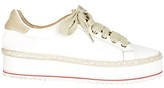 Thumbnail for your product : Joie Dabnis Leather Flatform Espadrille Sneakers