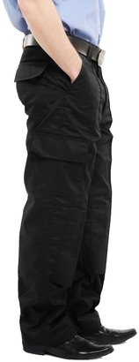 Unbranded Mens Cargo Combat Work Wear Trousers With Knee Pad Pockets
