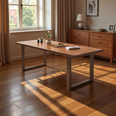 George Oliver Simple and elegant solid wood dining table