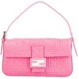Thumbnail for your product : Fendi Embossed Baguette Bag
