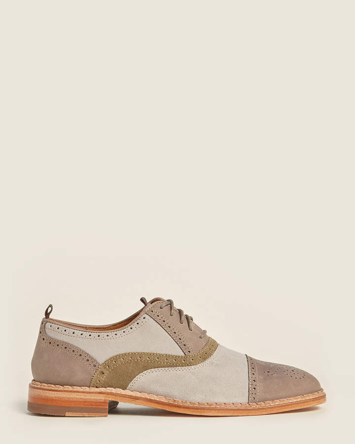 johnston and murphy grey suede