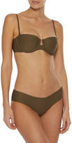 Thumbnail for your product : Zimmermann Ribbed Bandeau Bikini Top
