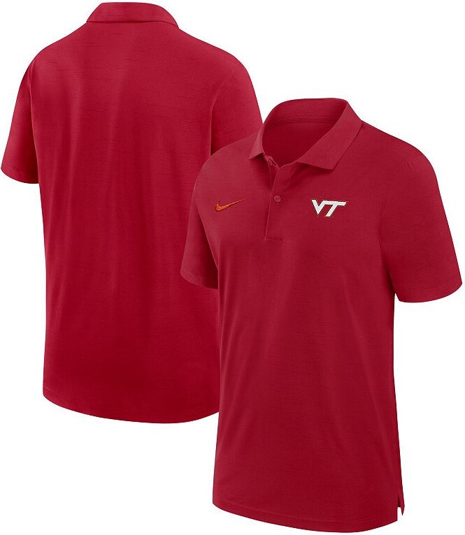Men's Nike Maroon Virginia Tech Hokies Performance Polo