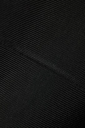 Herve Leger + Net Sustain Icon Recycled-bandage Mini Dress - Black