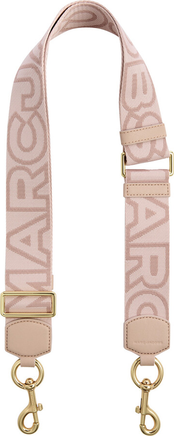 Marc Jacobs The Outline Logo-jacquard Canvas bag Strap