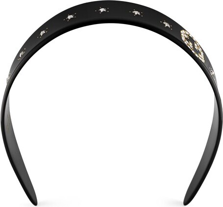 Gucci Crystal Interlocking G Headband - ShopStyle Hair Accessories