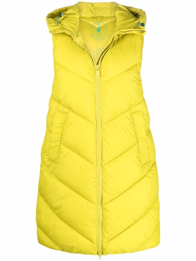 Save The Duck Quilted Hooded Gilet - ShopStyle Vests