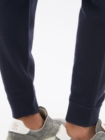 Thumbnail for your product : Ralph Lauren Purple Label Spa Wool-blend Track Pants - Navy
