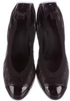Thumbnail for your product : Chanel Leather Stretch Spirit Pumps