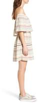 Thumbnail for your product : BP Stripe Off the Shoulder Dress