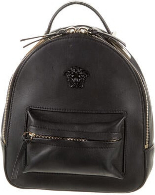 Versace Convertible Leather Backpack ShopStyle
