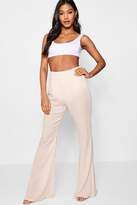 Thumbnail for your product : boohoo Metallic Stripe Cheesecloth Flares