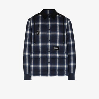MONCLER GENIUS 7 Moncler Fragment Morany Checked Shirt Jacket - ShopStyle  Outerwear