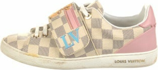 Louis Vuitton Damier Azur Pattern Sneakers