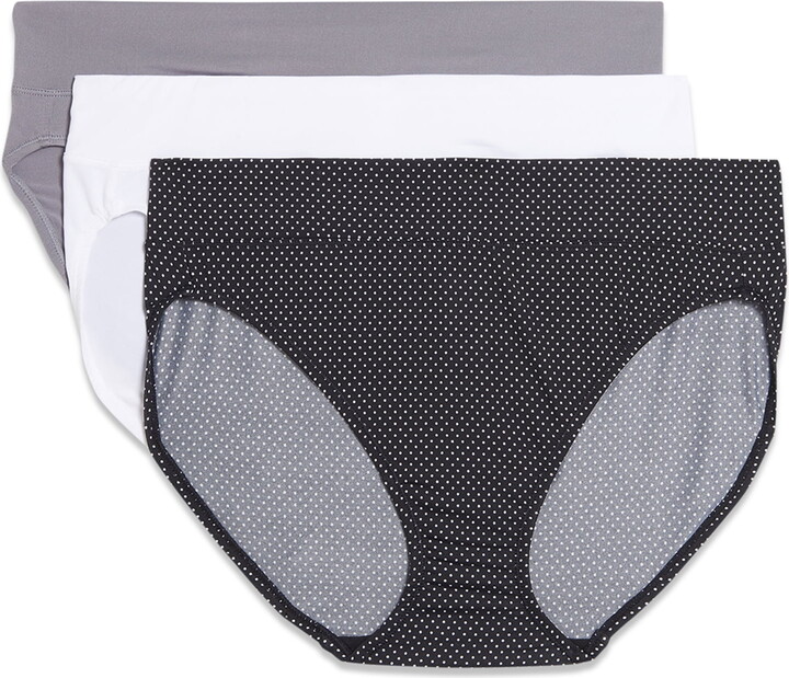Warners Blissful Benefits Micro Hi Cut 3Pk