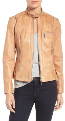 Bernardo Women's Kirwin Leather Moto Jacket