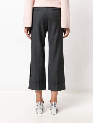 No.21 tailored cropped bootcut trousers
