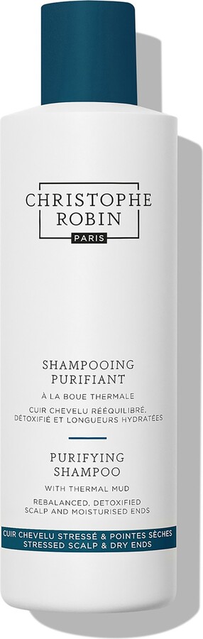 Christophe Robin Purifying Shampoo with Thermal Mud 250ml