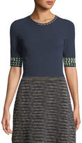 Thumbnail for your product : M Missoni Space-Dyed A-Line Knit Skirt