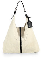 Thumbnail for your product : Reed Krakoff RDK Shearling Hobo Bag