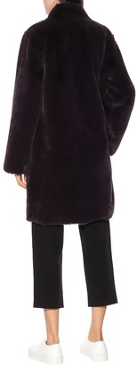 Velvet Mina reversible faux-fur coat
