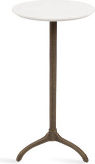 Thora Cast Aluminum Round Side Table