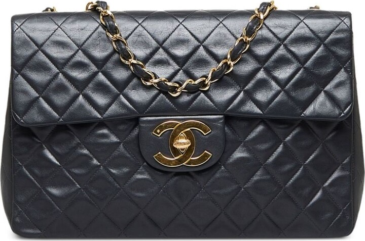 Chanel Pre Owned 1996-1997 Double Flap shoulder bag - ShopStyle