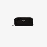 Thumbnail for your product : Prada Black Logo Nylon Wash Bag