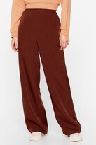 Thumbnail for your product : Nasty Gal Womens High Waisted Wide Leg Pants