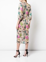 Thumbnail for your product : Fleur Du Mal Printed Midi Dress