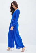 Thumbnail for your product : Forever 21 Belted Wide-Leg Jumpsuit