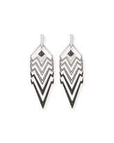 Thumbnail for your product : Stephen Webster Lady Stardust Graduated Black & White Diamond Earrings