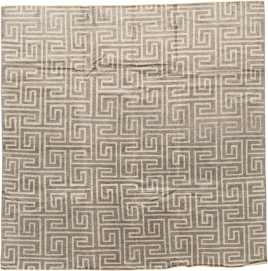 Bokara Rug Co., Inc. High-Quality Hand-Knotted Grey And Silver Area Rug