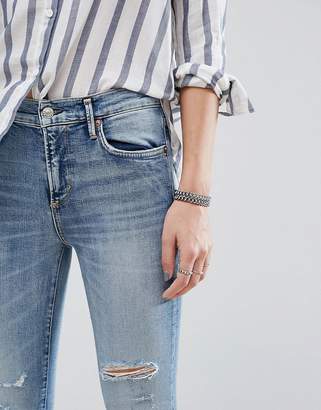 A Gold E A-Gold-E Sophie Crop Jean With Rips