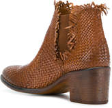 Thumbnail for your product : Strategia woven block-heel ankle boots