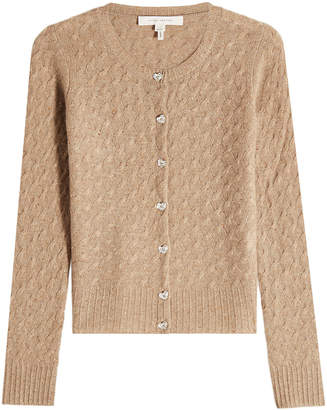 Marc Jacobs Cashmere Cardigan with Embellished Buttons