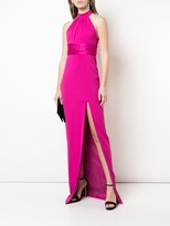Thumbnail for your product : Jay Godfrey Simone halterneck gown