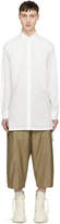 Thumbnail for your product : D.gnak By Kang.d White Long Panel Shirt