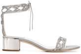 Thumbnail for your product : Rene Caovilla embellished ankle strap sandals