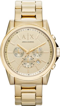 A｜X ARMANI EXCHANGE Armani Exchange A|X Men's Three-Hand Black Silicone  Watch (Model: AX2526) - ShopStyle