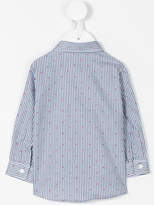 Thumbnail for your product : Il Gufo dotted gingham check shirt