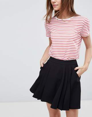 ASOS Tailored Mini Pleated Skirt