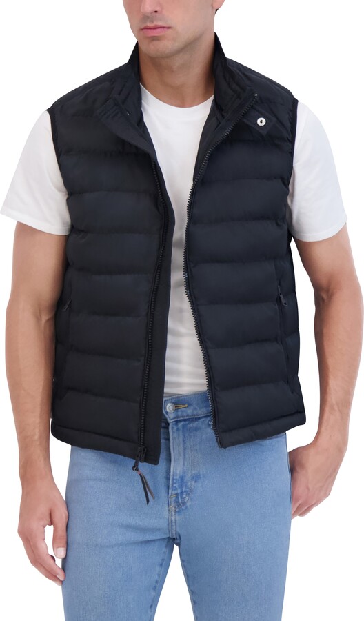 Robert Graham Water Resistant Quilted Puffer Vest