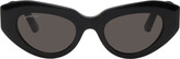 Thumbnail for your product : Balenciaga Black Rive Gauche Sunglasses