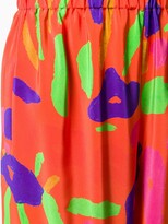 Thumbnail for your product : Daniela Gregis Printed Palazzo Trousers