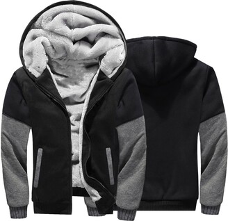 Mens Winter Cardigan Sweatshirt Hoodies Jumper Coat Jacket Outwear Plus Size 