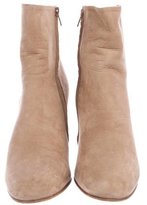 Thumbnail for your product : Maison Margiela Suede Wedge Ankle Boots